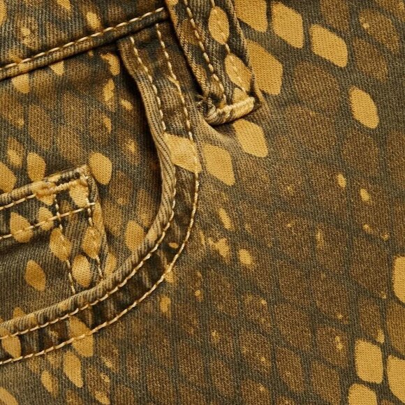 NWT Current | Elliott python print skinny crop jeans, 27 - Picture 12 of 16